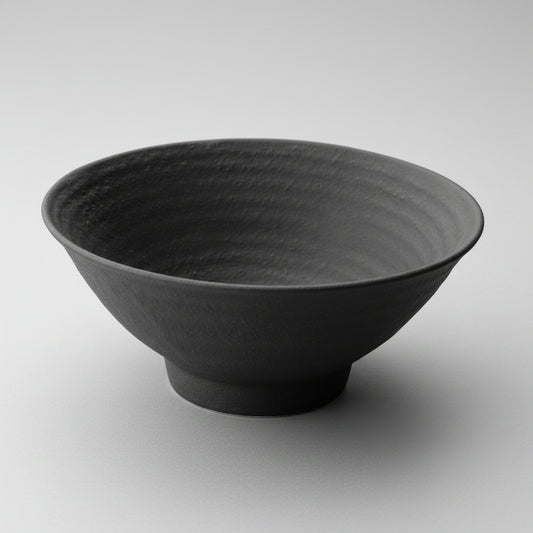 Bol redondo melamina black. ø25 x 9 cm - 1 Ud. - Klimer