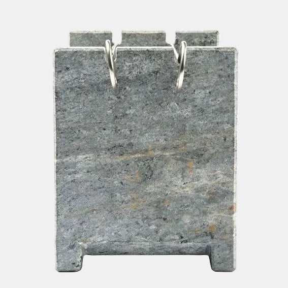 Barbacoa de piedra Charcoal Grill. 20 x 13 x 15 cm - 1 Ud. - Klimer
