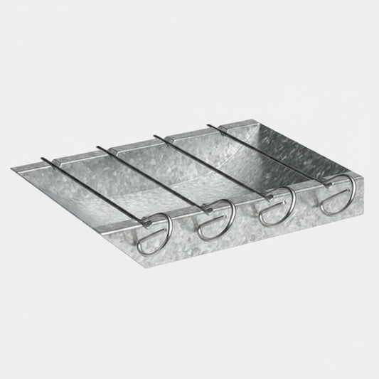 Pincho para robata y barbacoa acero inox. Varias medidas - 25 Uds. - Klimer