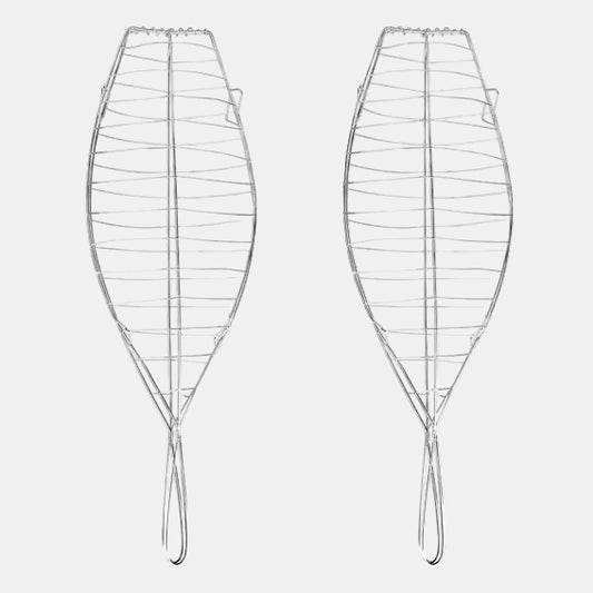 Besuguera inox. 42 x 19 cm - 2 Uds. - Klimer