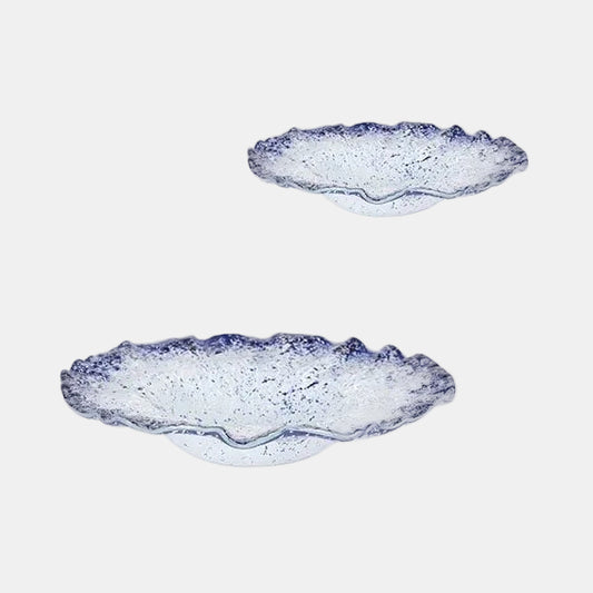 Plato cobalto degustación. ø25 x 6 cm - 6 Uds. - Klimer