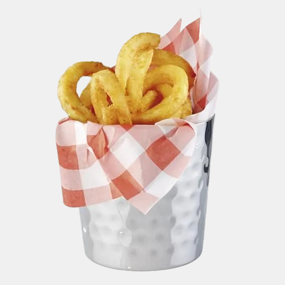 Cubo inox para aperitivo. ø8,5 x 8,5 cm - 1 Ud. - Klimer