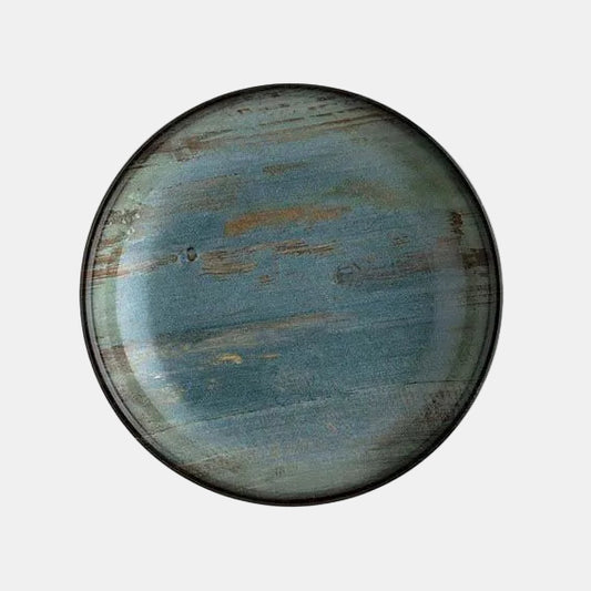 Plato llano porcelana Omeya. Varias medidas - 12 Uds. - Klimer