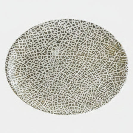 Bandeja oval porcelana Taipan. Varias medidas y unidades. - Klimer