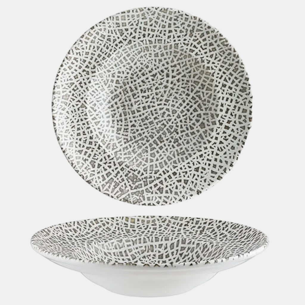 Plato rissoto porcelana Taipan. ø28 x 5,5 cm - 6 Uds. - Klimer