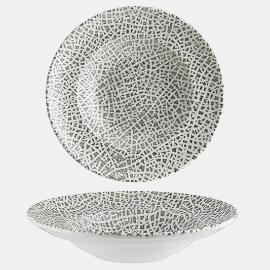 Plato rissoto porcelana Taipan. ø28 x 5,5 cm - 6 Uds. - Klimer