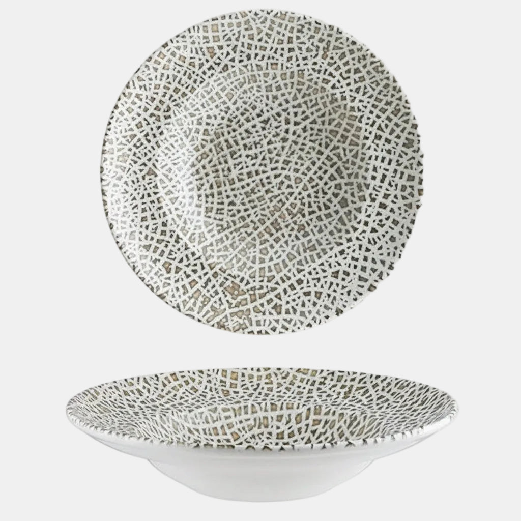 Plato pasta porcelana Taipan. Varias medidas - 6 Uds. - Klimer