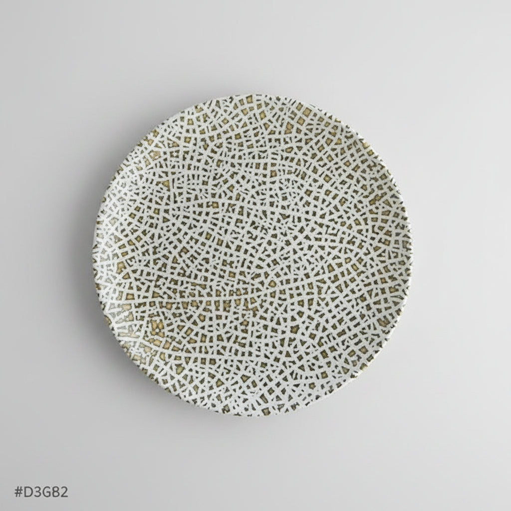 Plato llano porcelana Taipan. Varias medidas - 12 Uds. - Klimer
