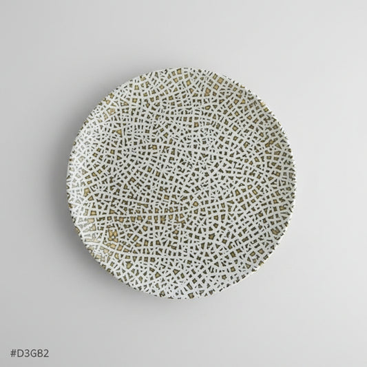 Plato llano porcelana Taipan. Varias medidas - 12 Uds. - Klimer
