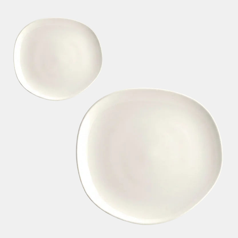 Plato llano porcelana Tango. 29 x 27,5 cm - 6 Uds. - Klimer