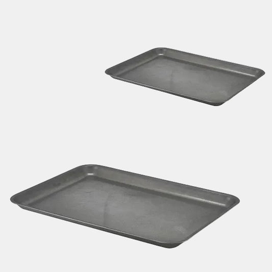 Bandeja de acero inox vintage estilo americano. Varias medidas y unidades - Klimer