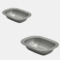 Rabanera de acero inox vintage estilo americano. Varias medidas - 1 Ud. - Klimer