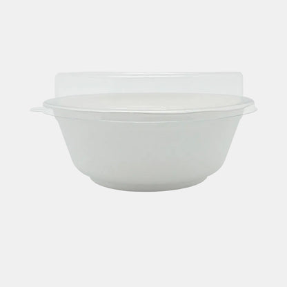 Tapa PET reciclable para bowl de caña de azúcar. 18 x 3,1 cm - 600 Uds. - Klimer