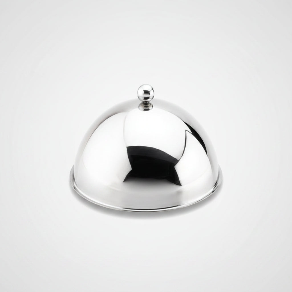 Campana de acero inox cubreplatos. ø28 x 17,5 cm - 1 Ud. - Klimer
