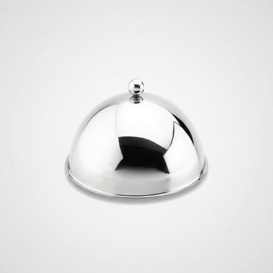 Campana de acero inox cubreplatos. ø28 x 17,5 cm - 1 Ud. - Klimer