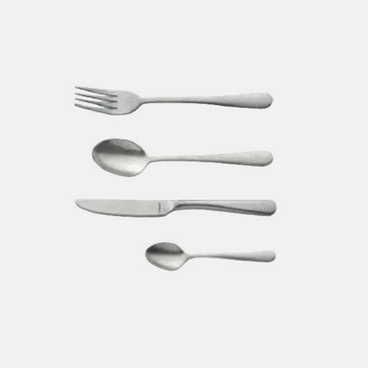 Cubertería retro acero inox Austin - 12 uds. - Klimer