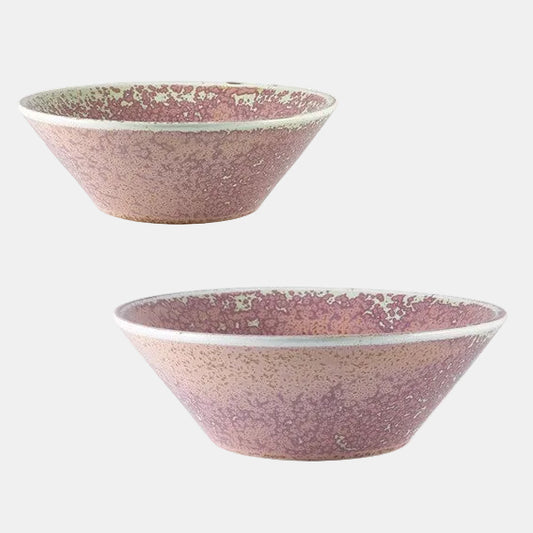 Bowl cónico porcelana Terra Rose. 19,5 x 7 cm. 96 cl - 6 Uds. - Klimer