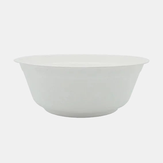 Bowl redondo de caña de azúcar biodegradable. 17,5 x 6,7 cm 950 ml - 600 Uds. - Klimer