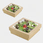 Caja de cartón kraft con ventana. Varias medidas y unidades. - Klimer