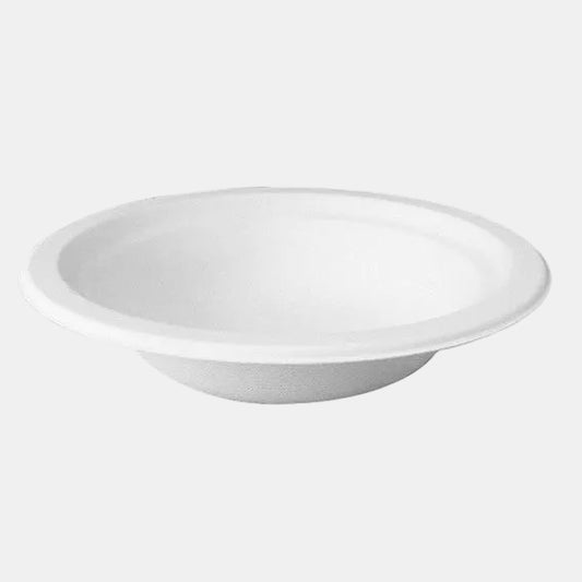 Bowl de caña de azúcar. ø18 x 4 cm. 450 ml - 600 Uds. - Klimer