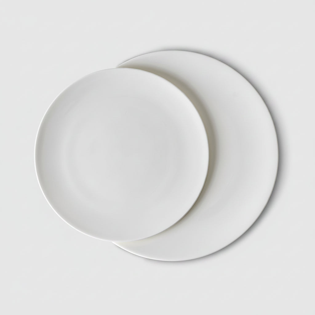 Plato extraplano Bone China. ø27,5 cm - 6 Uds. - Klimer
