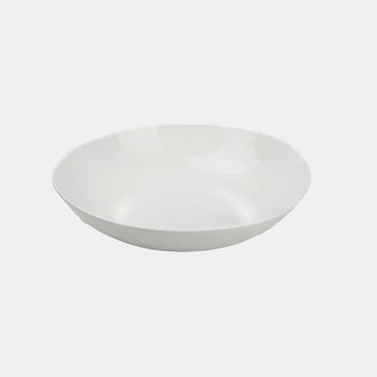Ensaladera Perla Siloxiht blanca. ø25 x 5,5 cm - 4 Uds. - Klimer