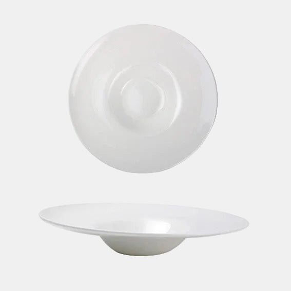 Plato degustación Perla Siloxiht blanca. 27,5 x 13 x 4 cm - 4 Uds. - Klimer