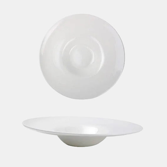 Plato degustación Perla Siloxiht blanca. 27,5 x 13 x 4 cm - 4 Uds. - Klimer