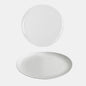 Plato llano Perla Siloxiht blanca. Varias medidas - 4 Uds. - Klimer