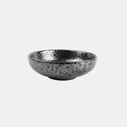 Bowl de porcelana Oxido Black. Varias medidas - 4 Uds. - Klimer
