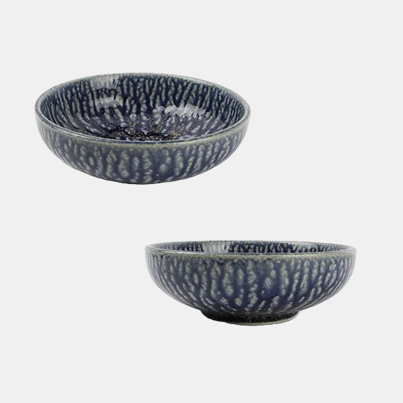 Bowl de porcelana Oxido Blue. Varias medidas - 4 Uds. - Klimer