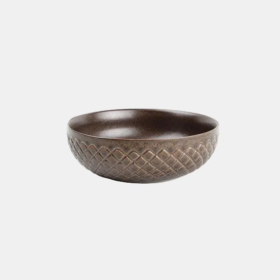 Bowl porcelana Brass cobre. ø16 x 4,5 cm - 4 Uds. - Klimer