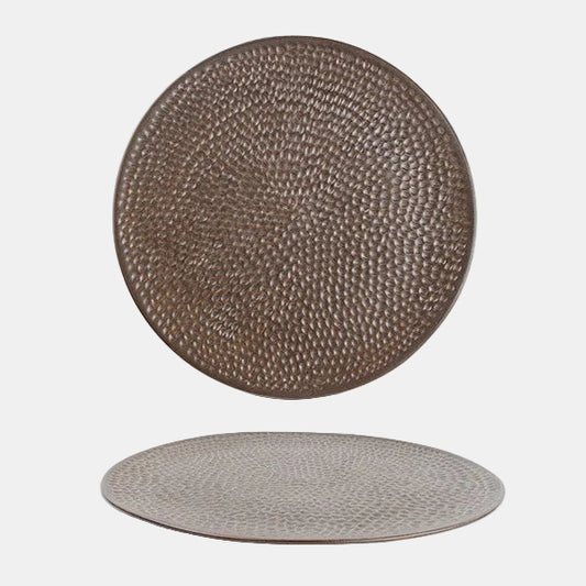 Plato pan porcelana Brass cobre. ø15,5 cm - 4 Uds. - Klimer