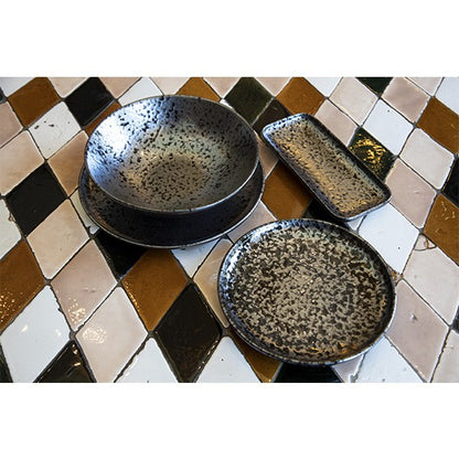 Bowl de porcelana Oxido Black. Varias medidas - 4 Uds. - Klimer
