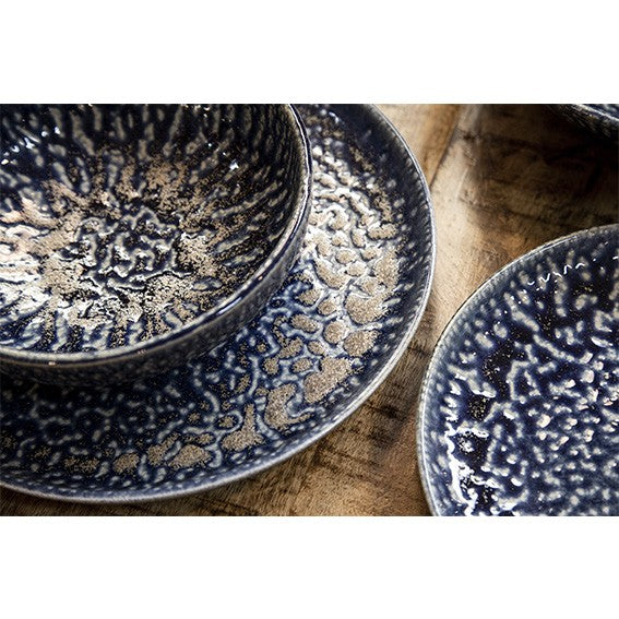 Bowl de porcelana Oxido Blue. Varias medidas - 4 Uds. - Klimer