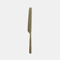 Cubertería acero inox mate Kodai Vintage Gold - 12 Uds. - Klimer
