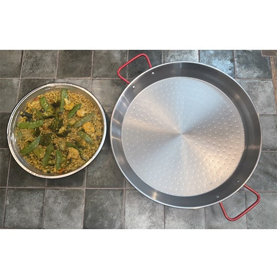 Plato de aluminio para paella. Varias medidas y unidades. - Klimer
