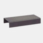 Soporte brochetas aluminio antiadherente. 12 x 24 x 4 cm. Varios colores - 1 Ud. - Klimer