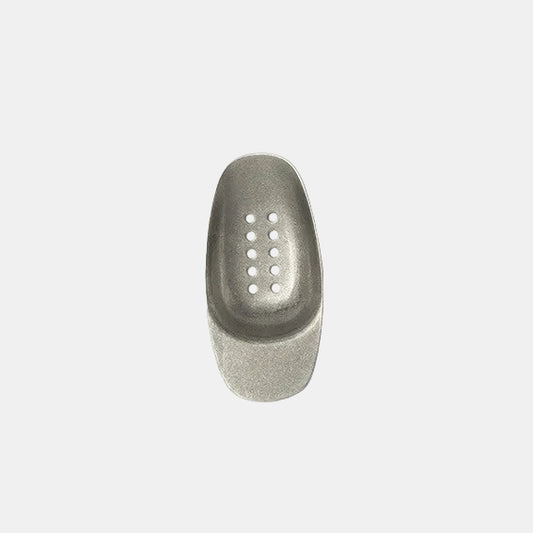 Cuchara degustación pala Vintage con agujeros. 7,5 cm - 12 Uds. - Klimer