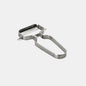 Pelador inox para cocina. 5,5 x 12 cm. Varios formatos - 1 Ud. - Klimer