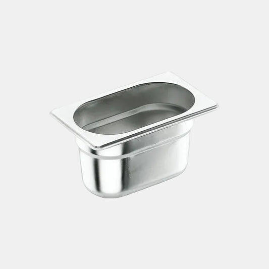 Cubeta acero inox tamaño GN 1/3. 17,6 x 32,5 cm. Varias alturas - 1 Ud. - Klimer
