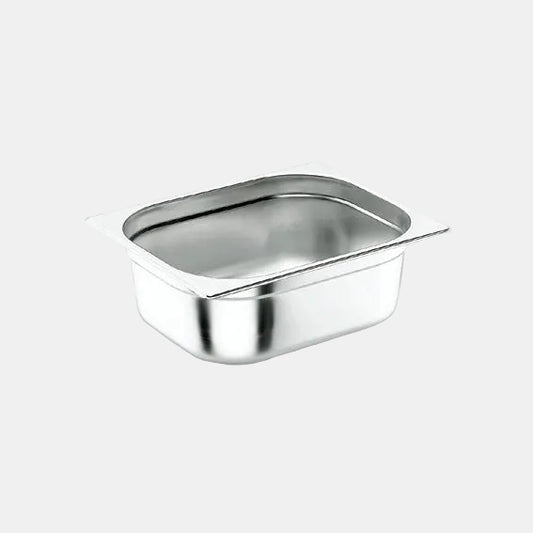 Cubeta acero inox tamaño GN 1/9. 17,6 x 10,8 cm. Varias alturas - 1 Ud. - Klimer