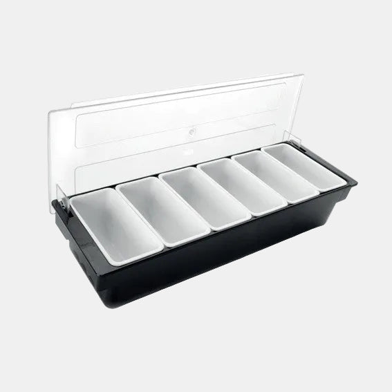 Organizador de alimentos con tapa. 50 x 16 x 9 cm. Varias capacidades - 1 Ud. - Klimer