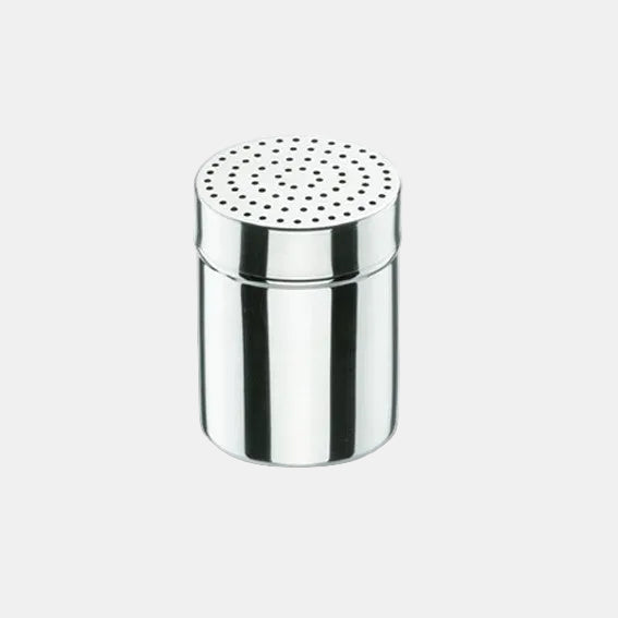 Especieros inox. ø7 x 9,5 cm. 300 gr. Distintos modelos - 1 Ud. - Klimer