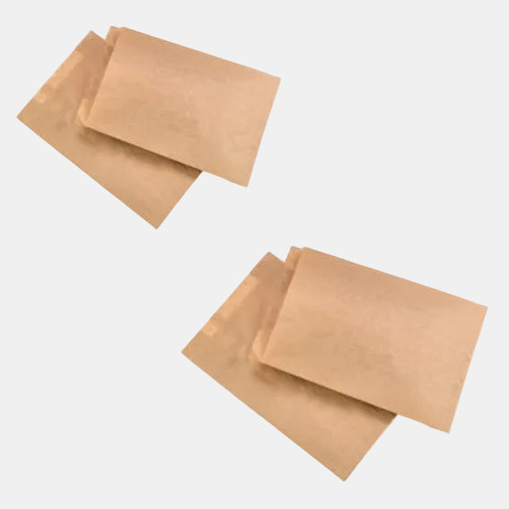 Bolsa de papel kraft para bolleria 14 + 6 x 25 cm - 1000 Uds. - Klimer