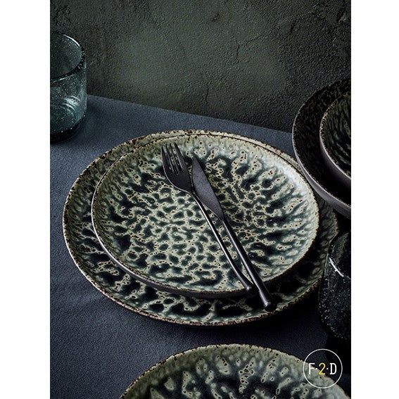 Bowl de porcelana Oxido Emerald. Varias medidas - 4 Uds. - Klimer