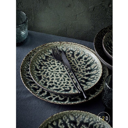 Bowl de porcelana Oxido Emerald. Varias medidas - 4 Uds. - Klimer