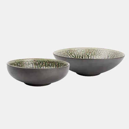 Bowl de porcelana Oxido Emerald. Varias medidas - 4 Uds. - Klimer