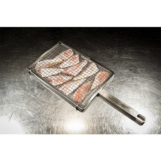 Parrilla para kokotxas Josper trama cuadrada. 20 x 30 cm - 1 Ud. - Klimer