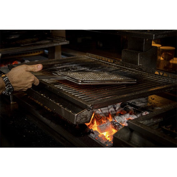Parrilla para kokotxas Josper trama cuadrada. 20 x 30 cm - 1 Ud. - Klimer